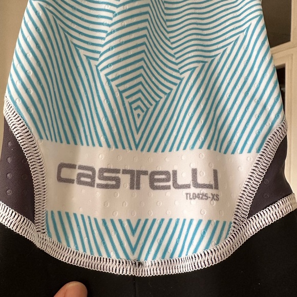 NWT Castelli XS Women’s Bib Shorts Rosso Corsa - Picture 6 of 9